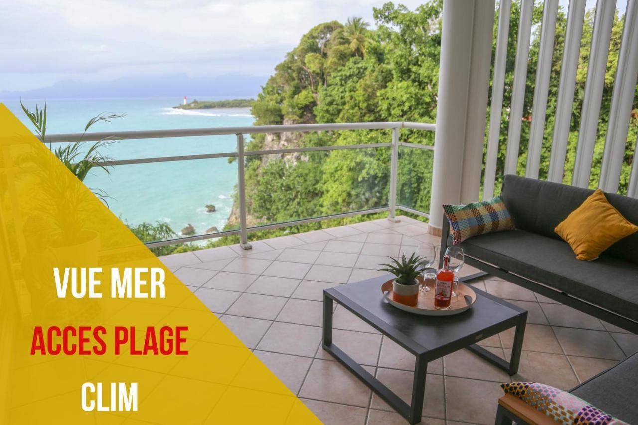 La Vue Du Phare - Appartement Neuf Avec Vue Imprenable Et Acces Crique Le Gosier  Kültér fotó
