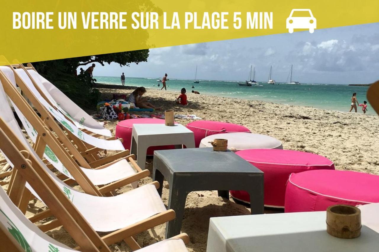 La Vue Du Phare - Appartement Neuf Avec Vue Imprenable Et Acces Crique Le Gosier  Kültér fotó